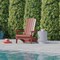 Flash Furniture All-Weather Folding Adirondack Chair in Red JJ-C14505-RED-GG - alternate 7